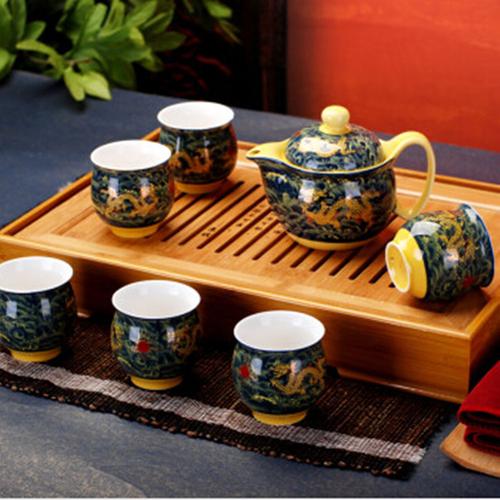 景德镇三维陶瓷 匠心定制青花与骨瓷茶具，品味千年瓷都风韵