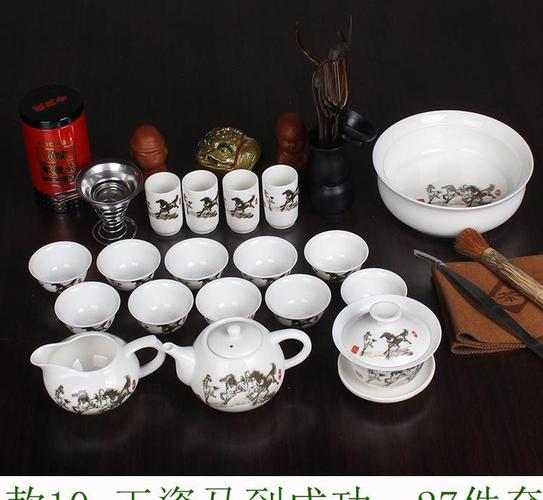 紫砂浮雕龙色釉茶具套装——特价批发，品味尊贵茶道生活